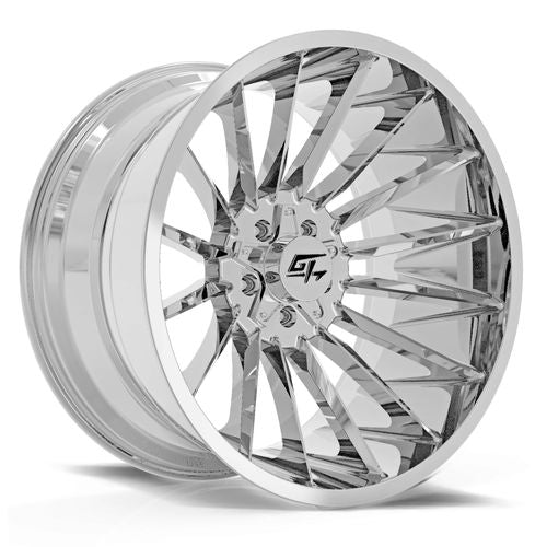 GT OFFROAD STARK Chrome Wheel 24x12 5X139.7mm -44 78.1mm