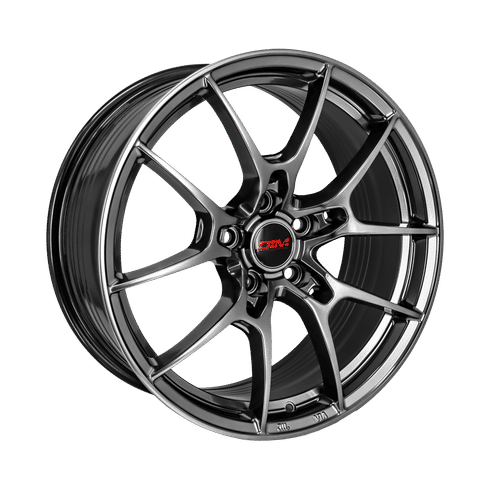 DIM WC001 Grey Silver Lip Wheel 17x7.5 5X120mm +30 0mm