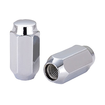 Acorn Chrome Long Nut 1PC 60° Seat-12x1.50mm-21mm Hex-Premium