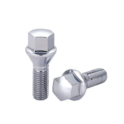 Acorn Chrome Bolt 60° Seat-12x1.50mm-22mm Shank-17mm Hex-Premium