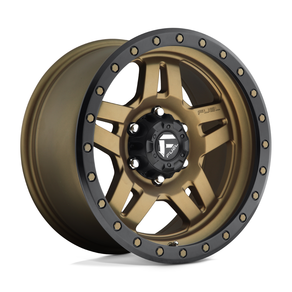Fuel 1PC D583 ANZA MATTE BRONZE BLACK BEAD RING Wheel 18x9 6X139.7mm +20 108mm