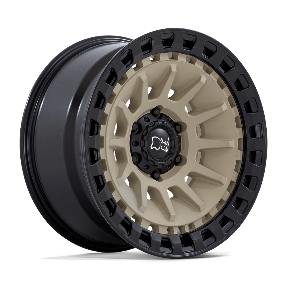 Black Rhino Hard Alloys BARRAGE DESERT SAND ON MATTE BLACK Wheel 18x9 6X139.7mm +0 106.1mm