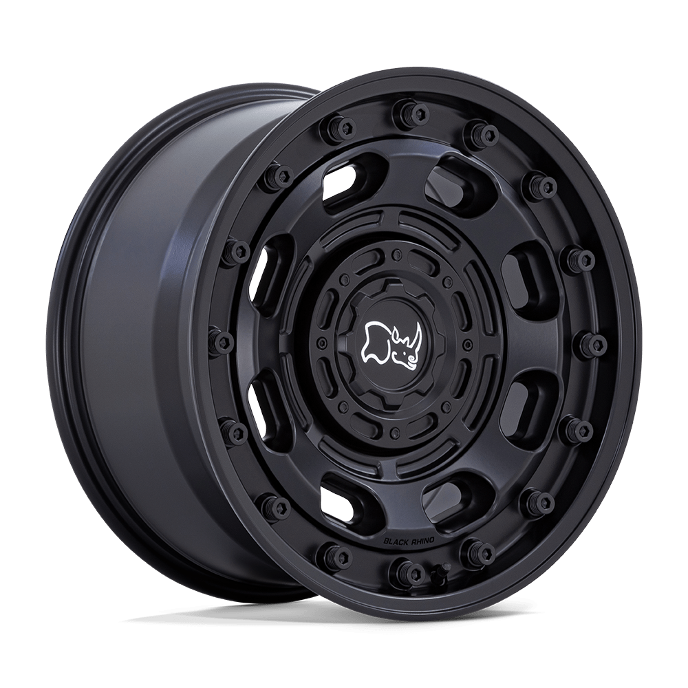 Black Rhino Hard Alloys ATLAS MATTE BLACK Wheel 17x8.5 5X127/5X139.7mm -10 78.1mm