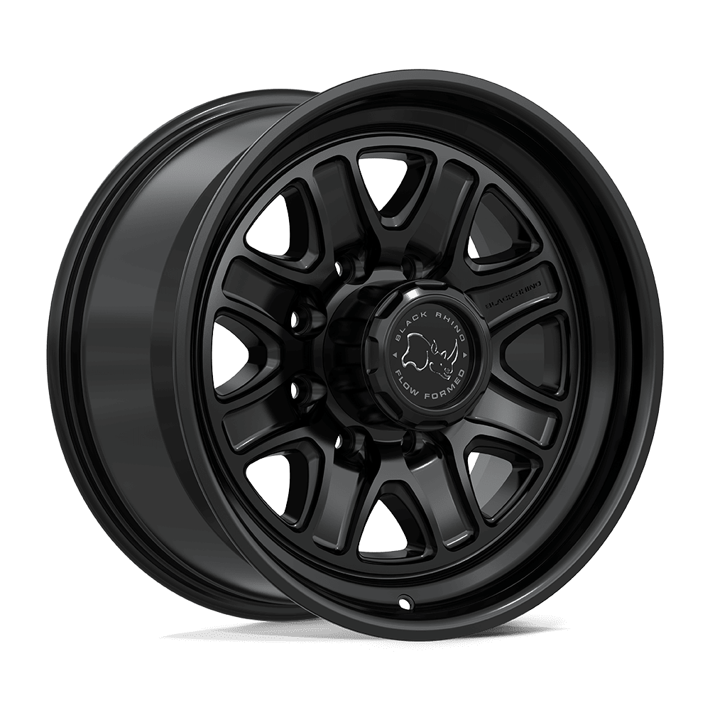 Black Rhino Hard Alloys BR032 ECHO MATTE BLACK Wheel 18x9 8X180mm +12 124.2mm