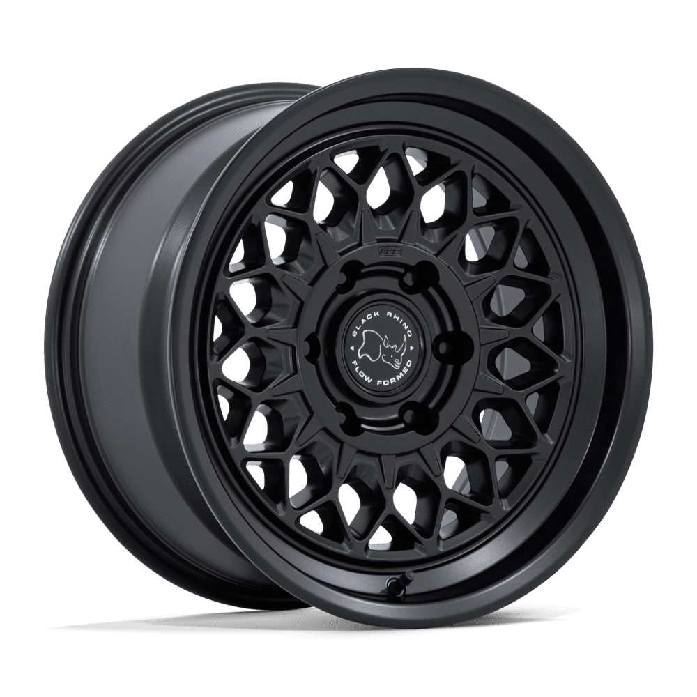 Black Rhino Hard Alloys BR034 GRAZ MATTE BLACK Wheel 17x8.5 6X139.7mm +25 106.1mm