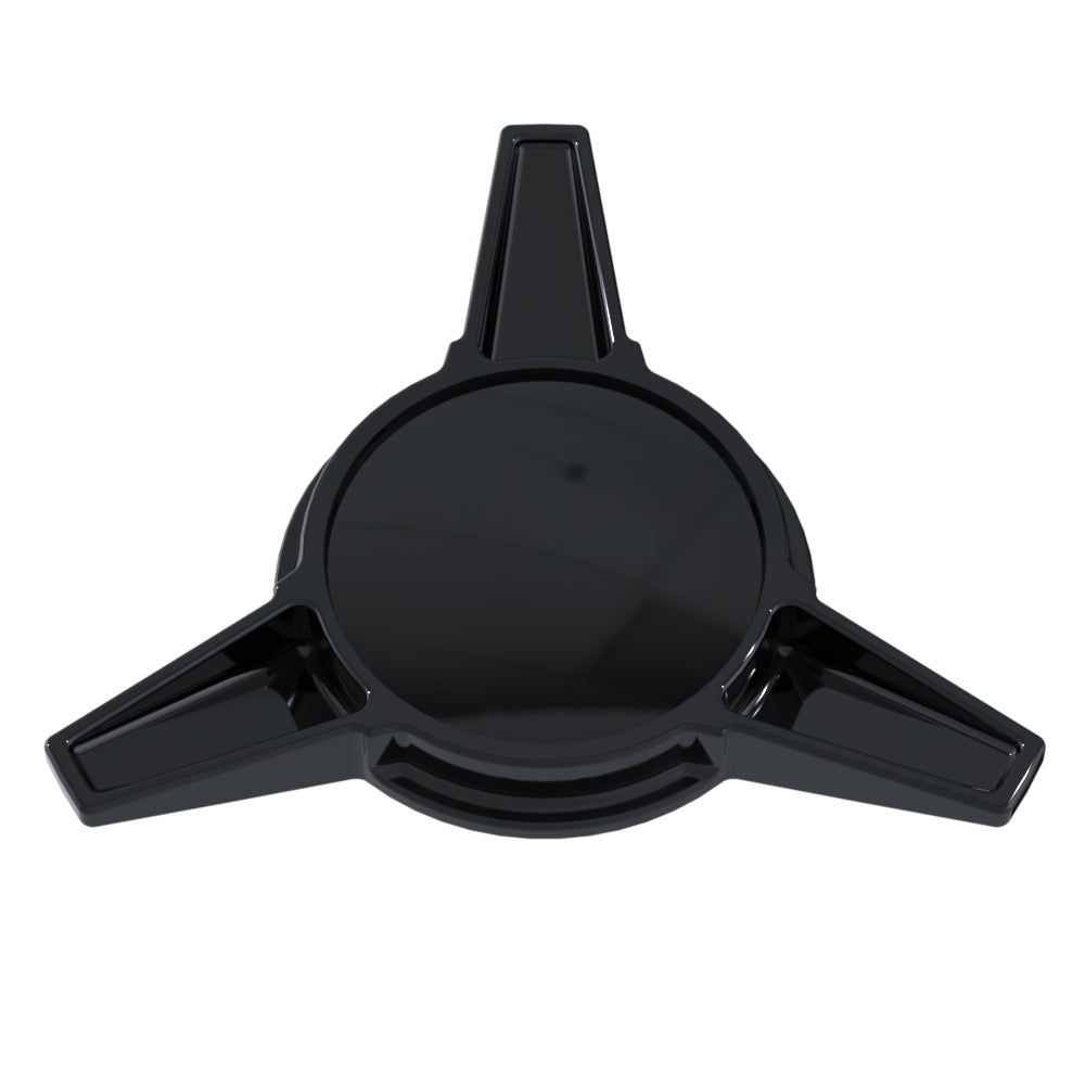 Tri Wing Knock-off Black Cap (Emblem Separate)