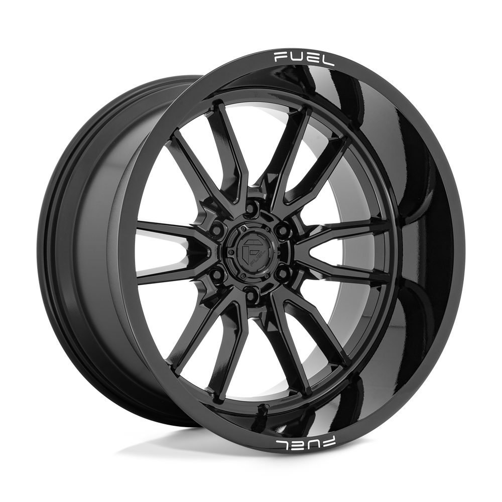 Fuel 1PC D760 CLASH GLOSS BLACK Wheel 22x12 6X135mm -44 87.1mm