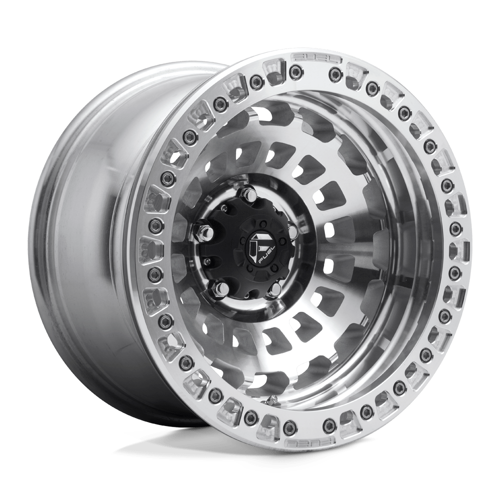 Fuel 1PC D102 ZEPHYR BEADLOCK GLOSS MACHINED Wheel 17x9 6X139.7mm -15 106.1mm