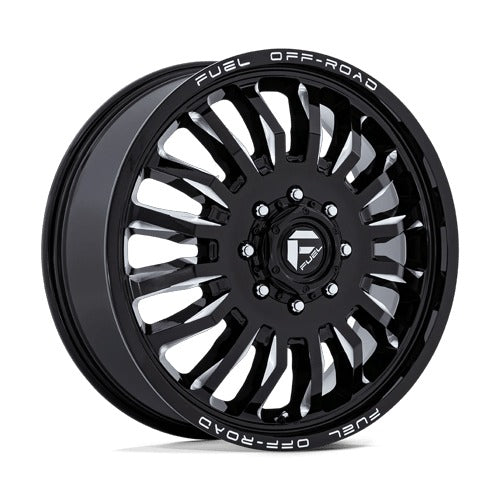 ARC DRW 22X8.25 8X210 +104 NBL (F)