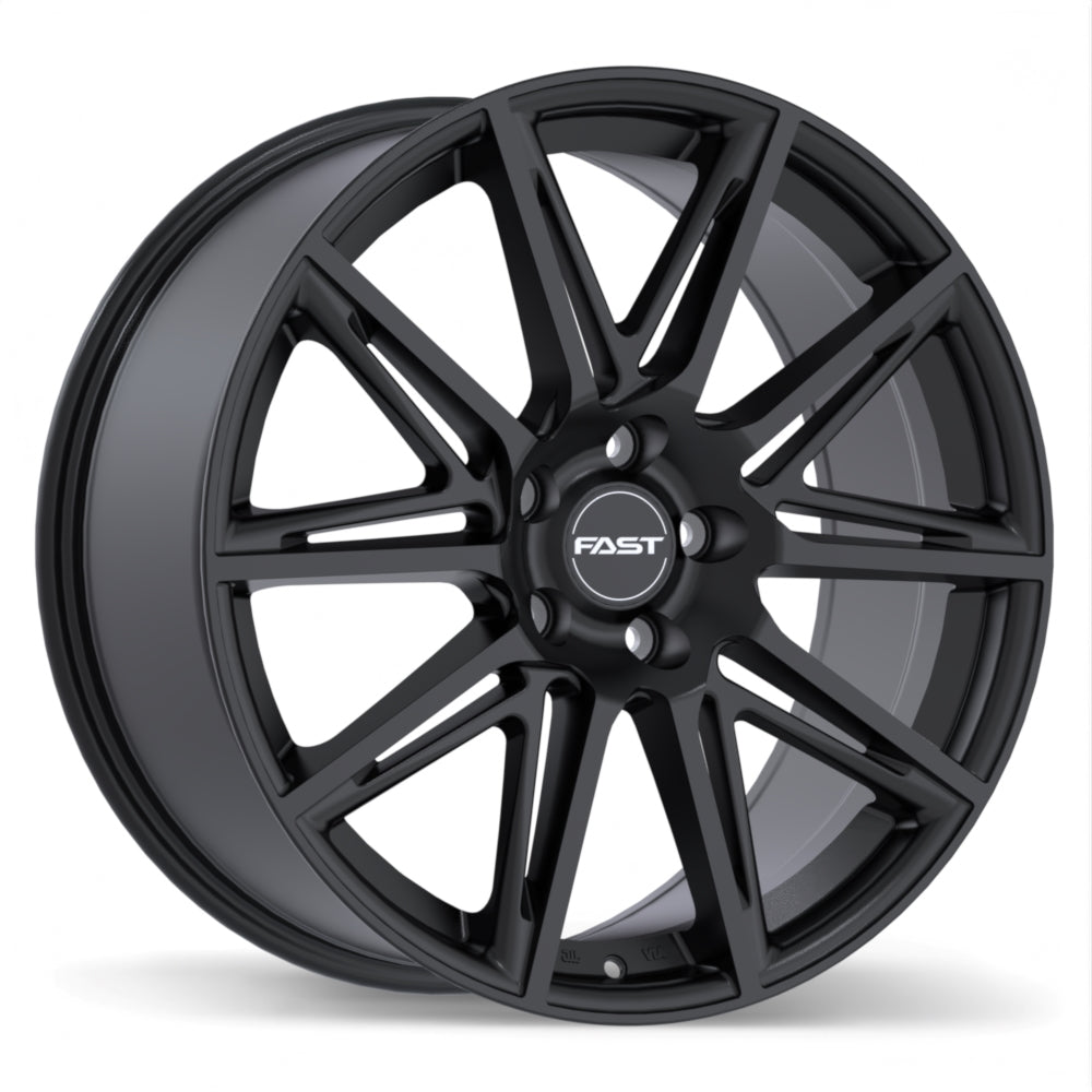 Fast Wheels Switch Satin Black Wheel 20x9.0 5X120mm +50 64.1mm