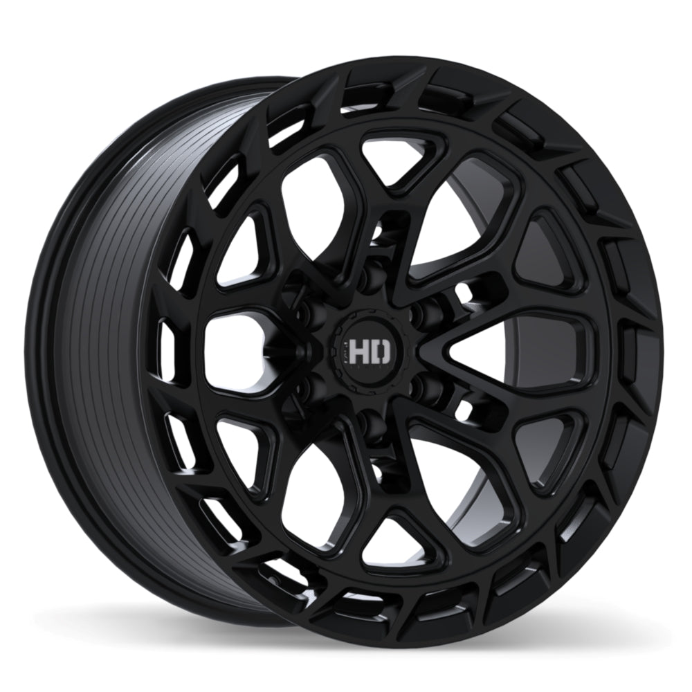 Fast HD Phantom Satin Black Wheel 20x10.0 6X139.7mm +0 93.1mm