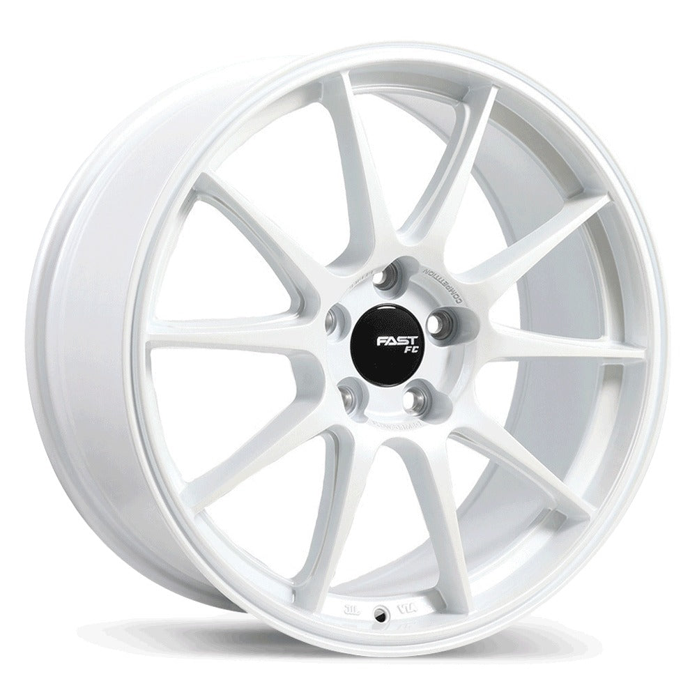 FC08 18x8.0 5x100mm +40 72.6mm WHT / VAR
