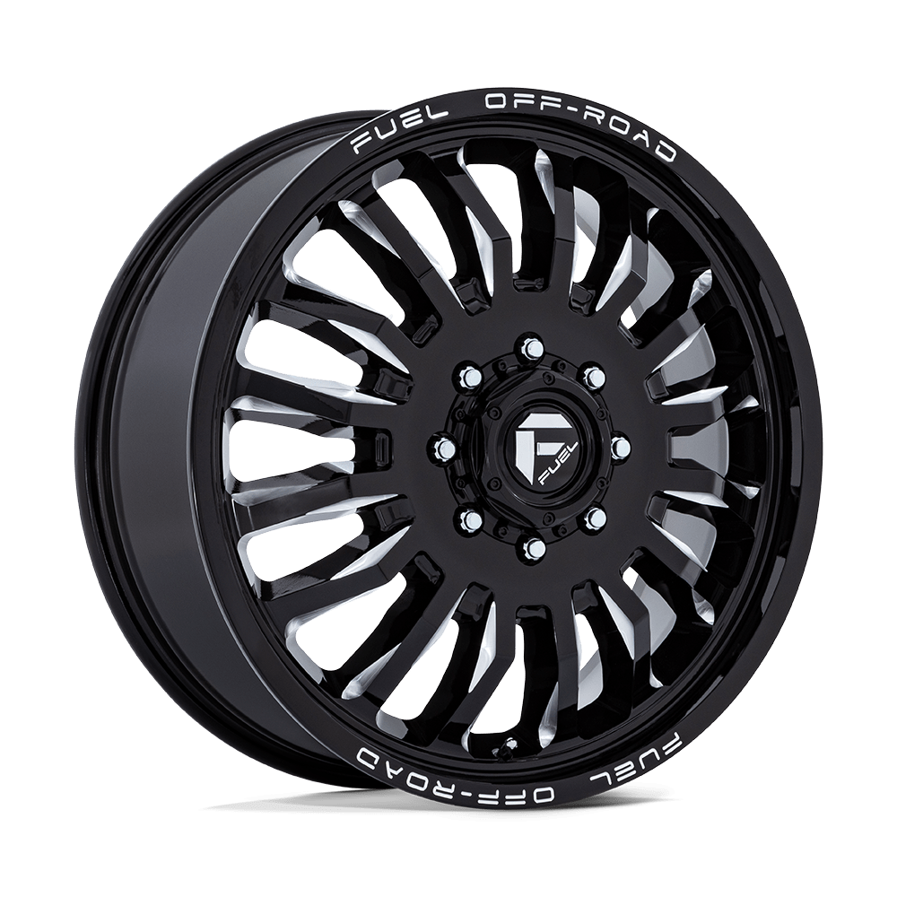 ARC DRW 22X8.25 8X210 +104 GBLK-MILL DF