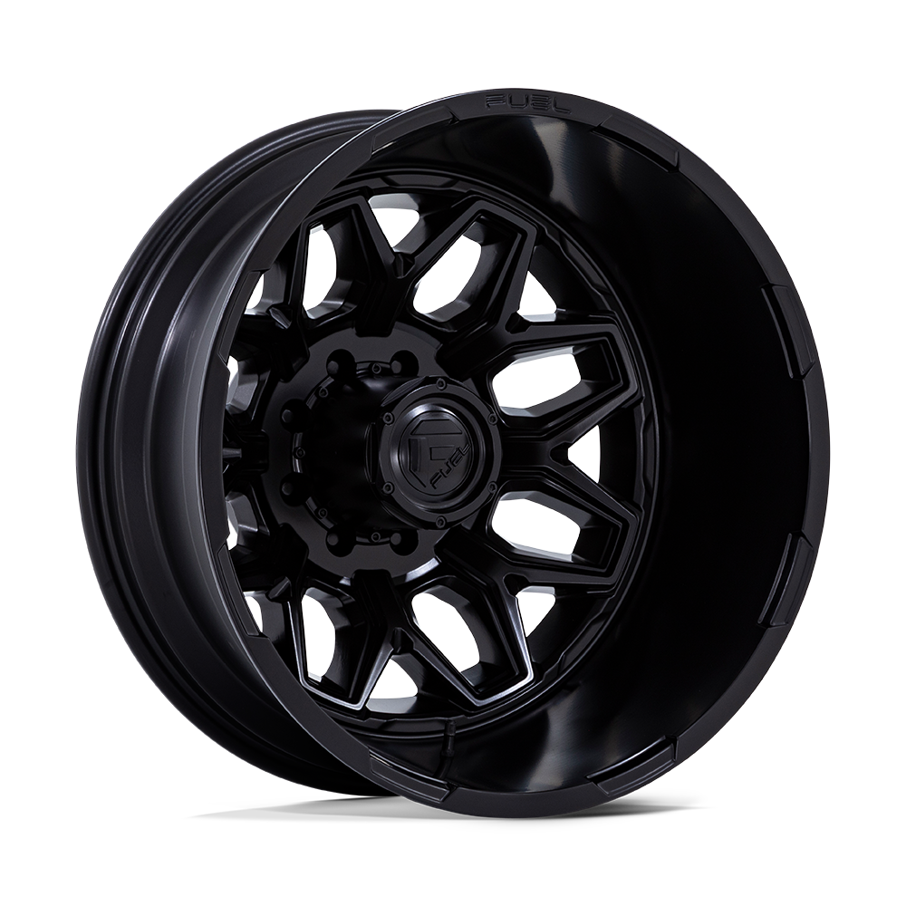 FLUX DRW 20X8.25 8X170 -201 BLK-OUT (DR)