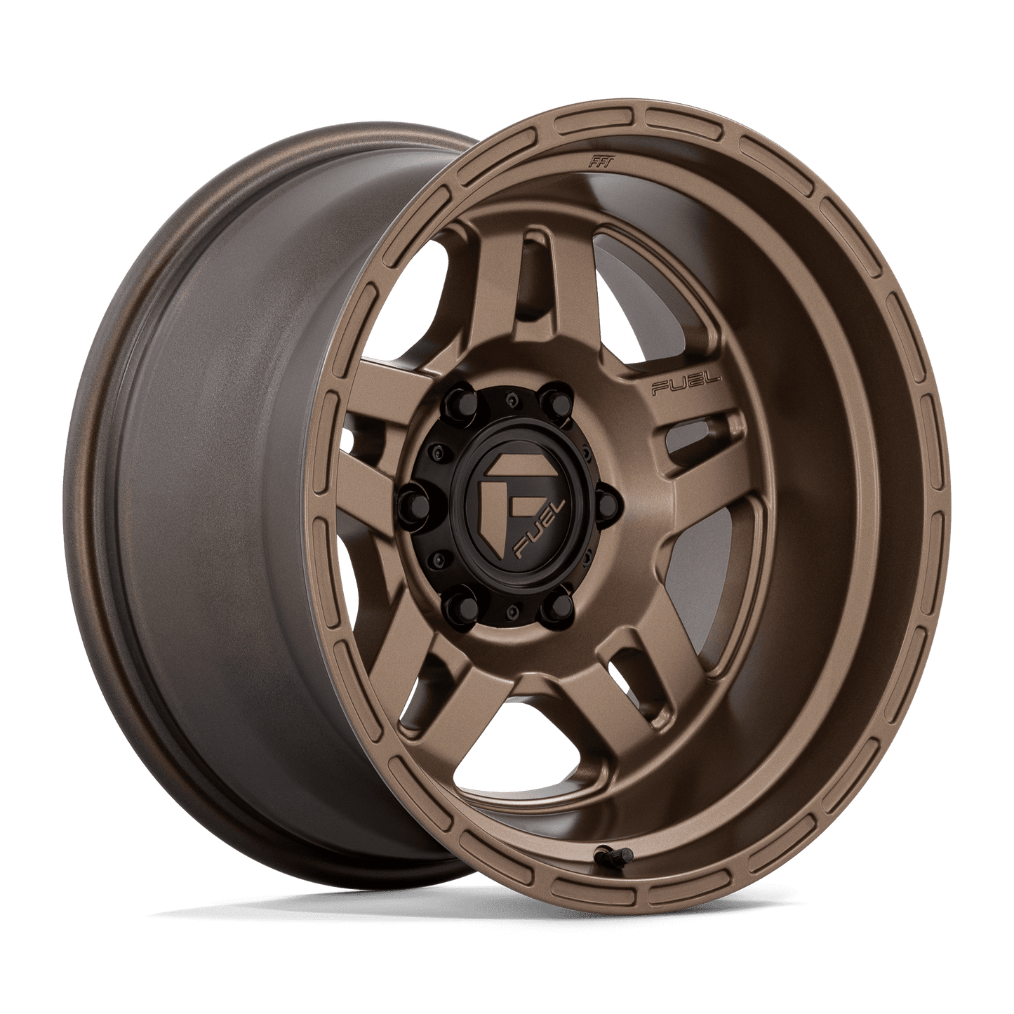 Fuel 1PC D800 OXIDE MATTE BRONZE Wheel 17x9 6X139.7mm -38 106.1mm