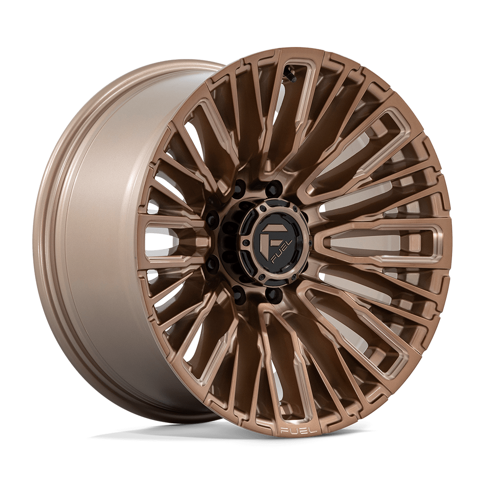 Fuel 1PC D850 REBAR PLATINUM BRONZE MILLED Wheel 20x10 8X170mm -18 125.1mm