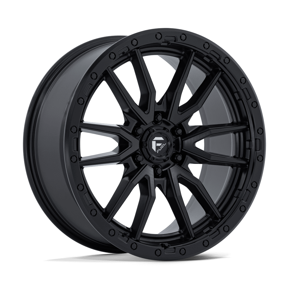 Fuel 1PC D679 REBEL MATTE BLACK Wheel 22x10 6X135mm -13 87.1mm