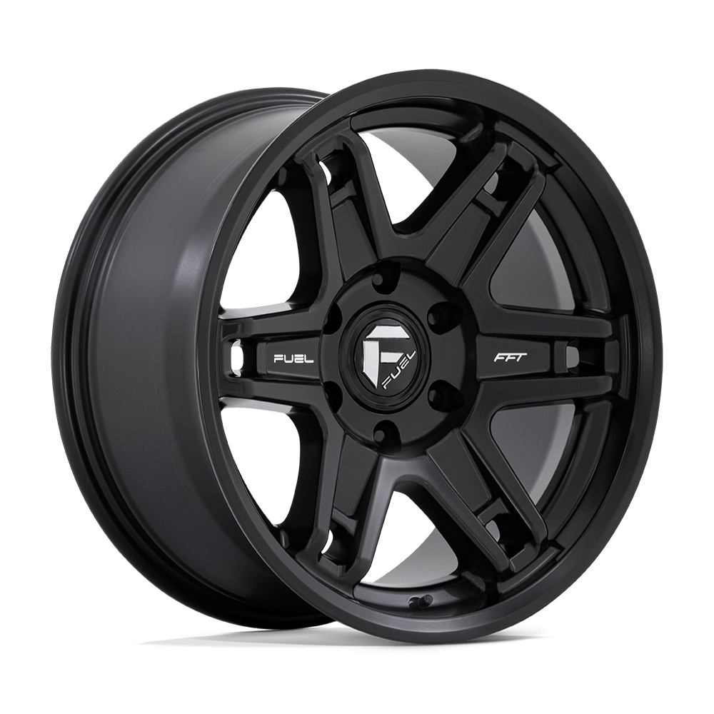 Fuel 1PC D836 SLAYER MATTE BLACK Wheel 18x8.5 6X139.7mm -15 106.1mm