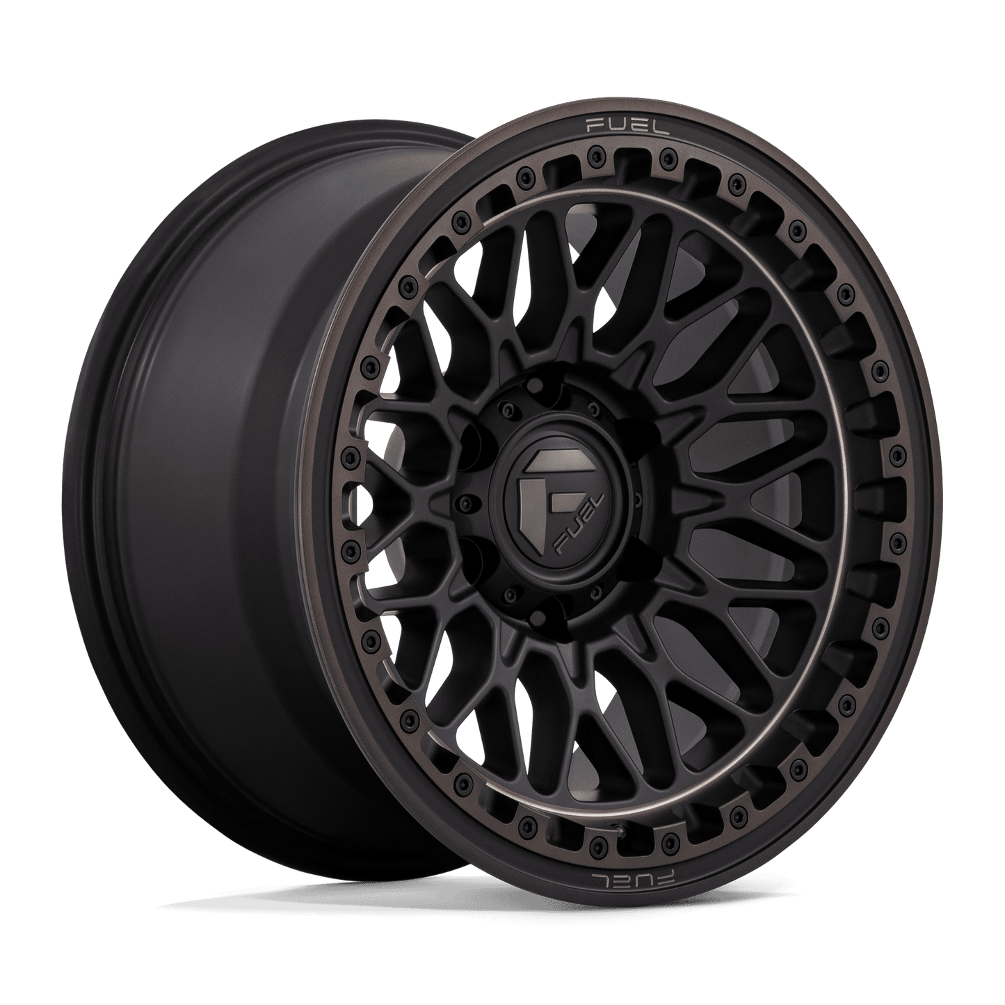 Fuel 1PC D759 TRIGGER MATTE BLACK DARK TINT Wheel 17x9 6X139.7mm -12 106.1mm