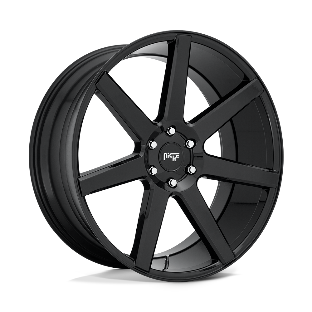 Niche 1PC M230 FUTURE GLOSS BLACK Wheel 24x10 6X139.7mm +20 106.1mm