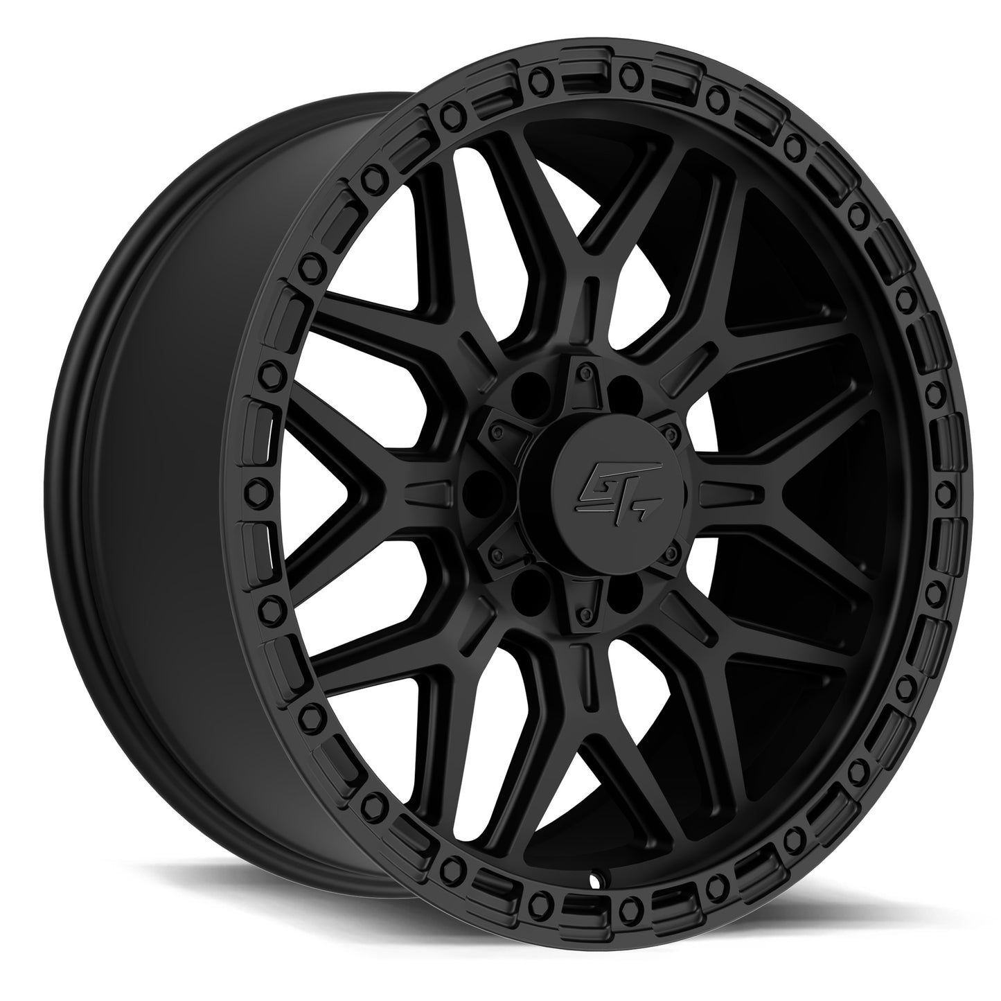 Revolt 17x8.5 6x135 / 6x139.7 +25 Matte Black
