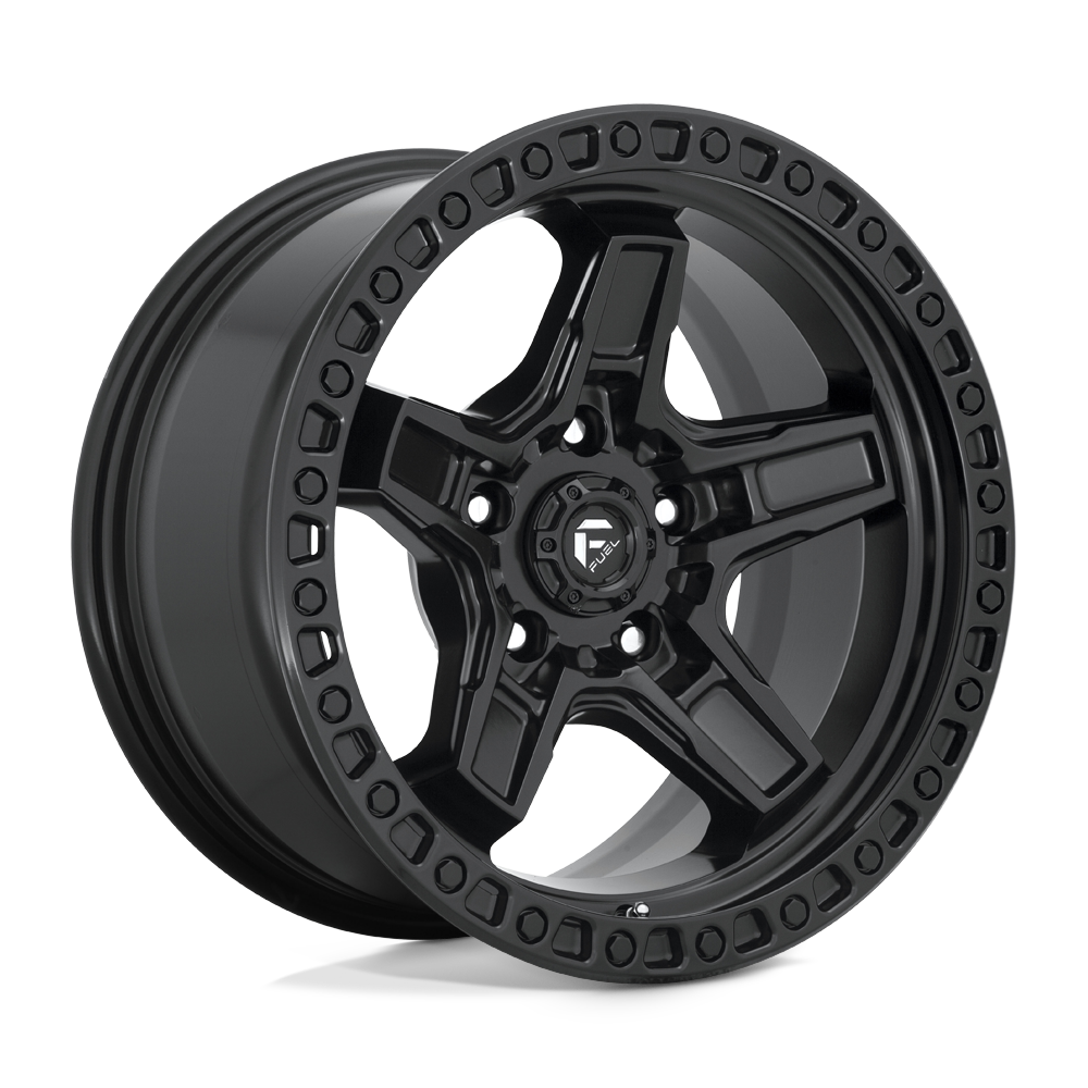 Fuel 1PC D697 KICKER MATTE BLACK Wheel 17x9 5X127mm -12 71.5mm