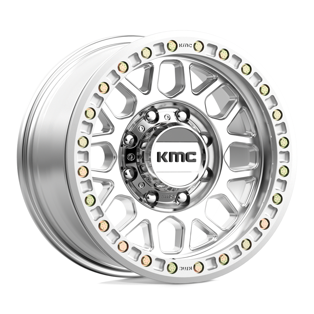 KMC KM234 GRENADE DESERT BEADLOCK MACHINED Wheel 17x8.5 8X165.1mm +0 125.1mm