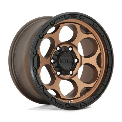 KM541 17X9 6X5.5 M-BRZ BLK LP -12MM