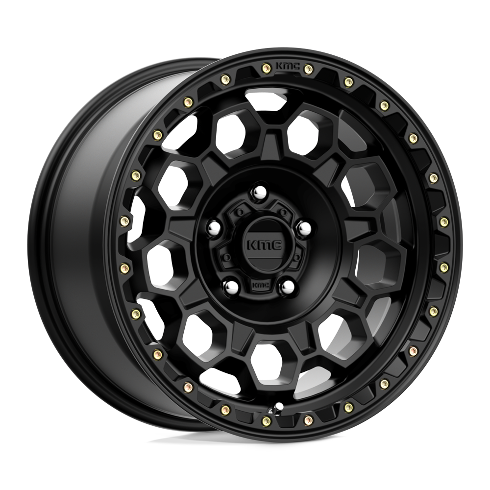 KMC KM545 TREK SATIN BLACK Wheel 17x9 5X127mm +0 71.5mm