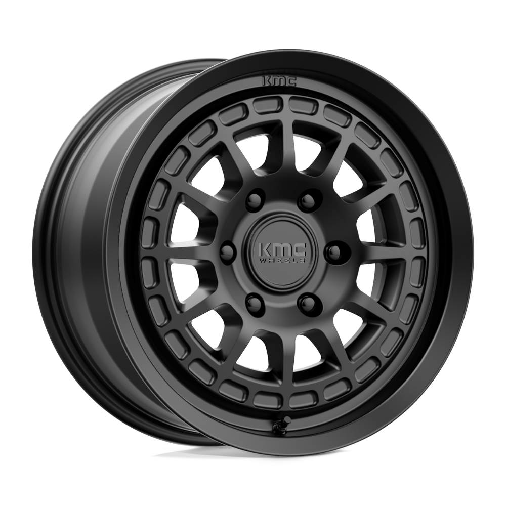 KMC KM719 CANYON SATIN BLACK Wheel 17x8 6X139.7mm +35 100.3mm