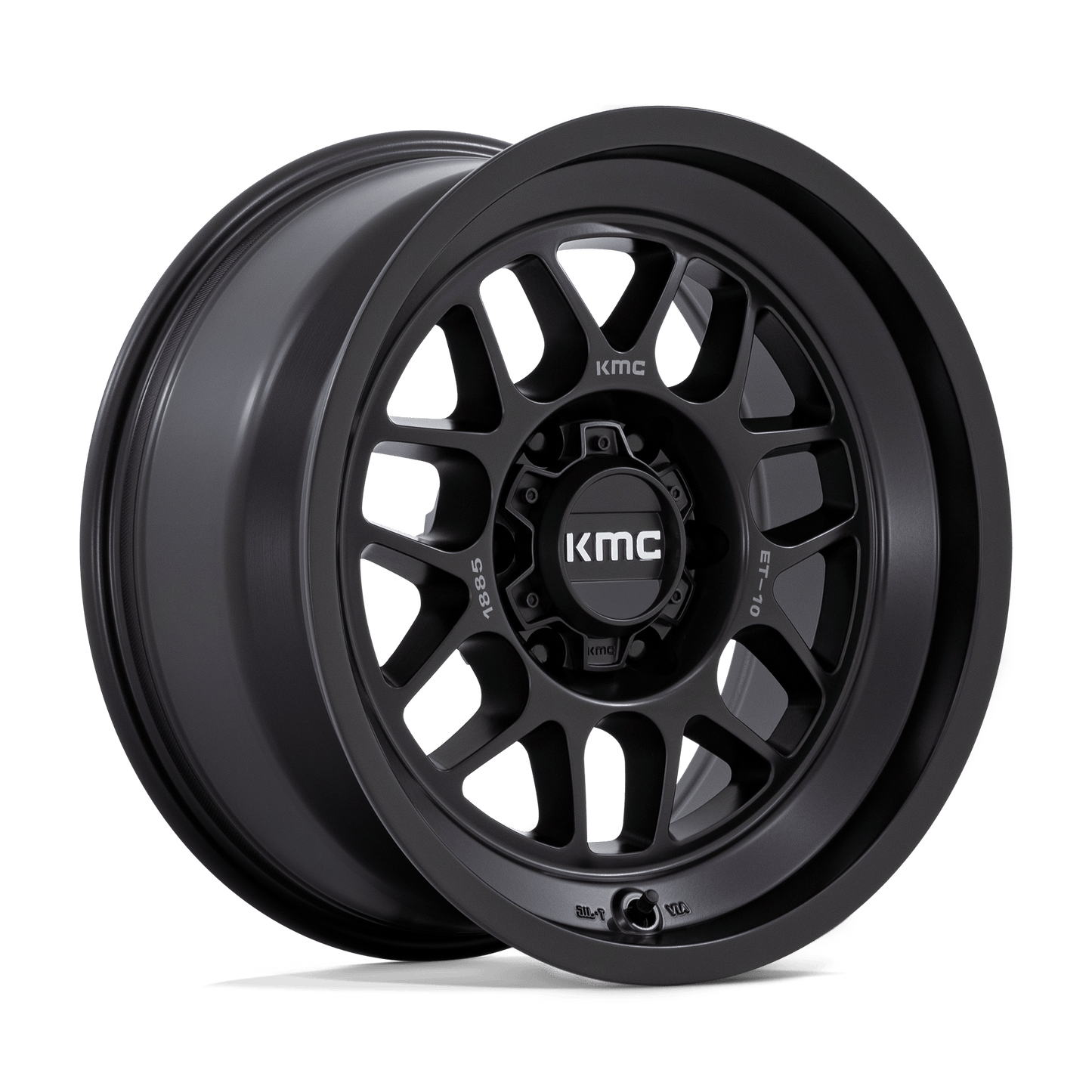 KMC KM725 TERRA SATIN BLACK Wheel 18x8.5 6X139.7mm -10 106.1mm