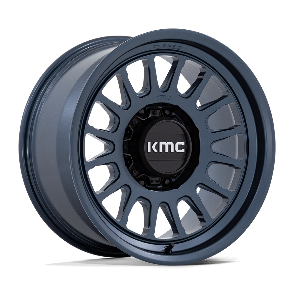 KMC KM452 IMPACT FORGED MONOBLOCK METALLIC BLUE Wheel 18x9 8X180mm +0 124.2mm