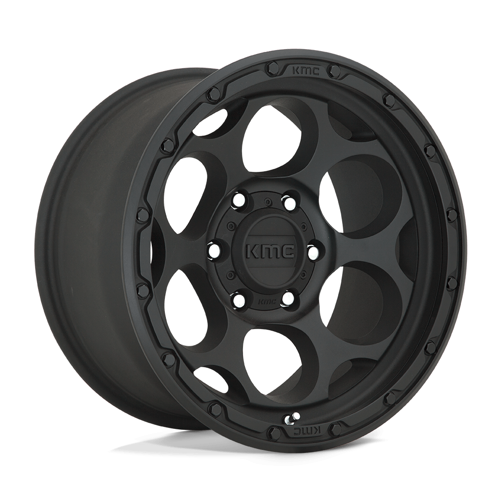 KMC KM541 DIRTY HARRY TEXTURED BLACK Wheel 17x8.5 5X127mm +0 71.5mm