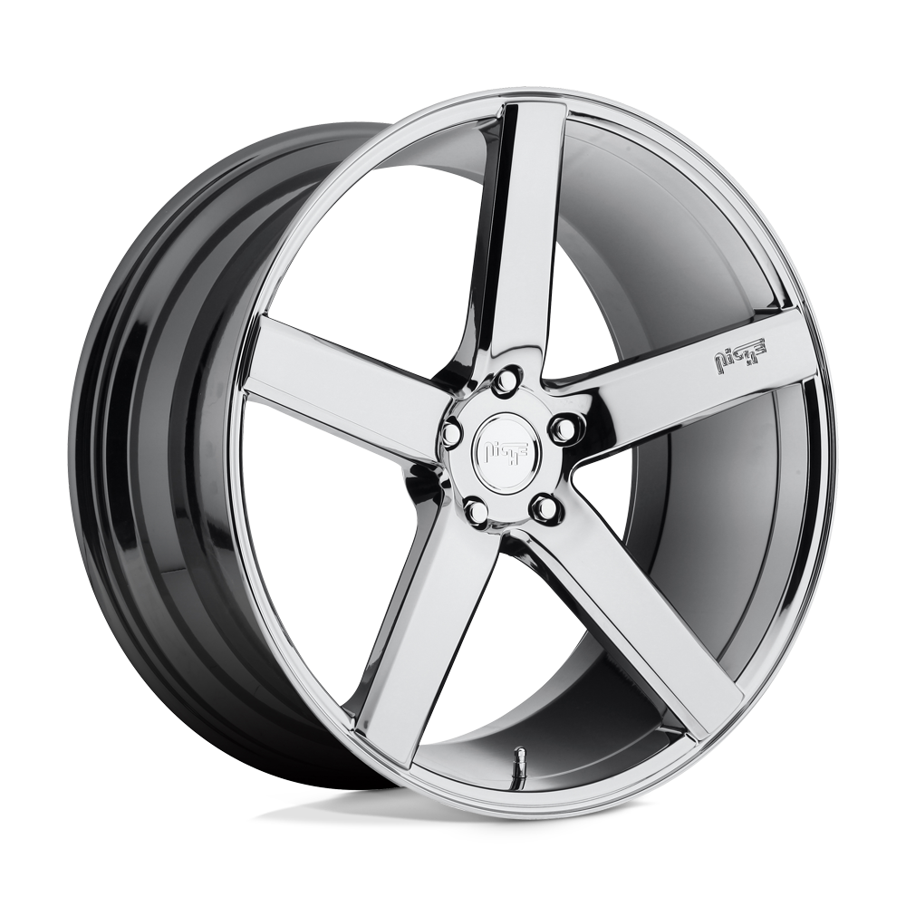 Niche 1PC M132 MILAN CHROME PLATED Wheel 19x8.5 5X114.3mm +35 72.56mm
