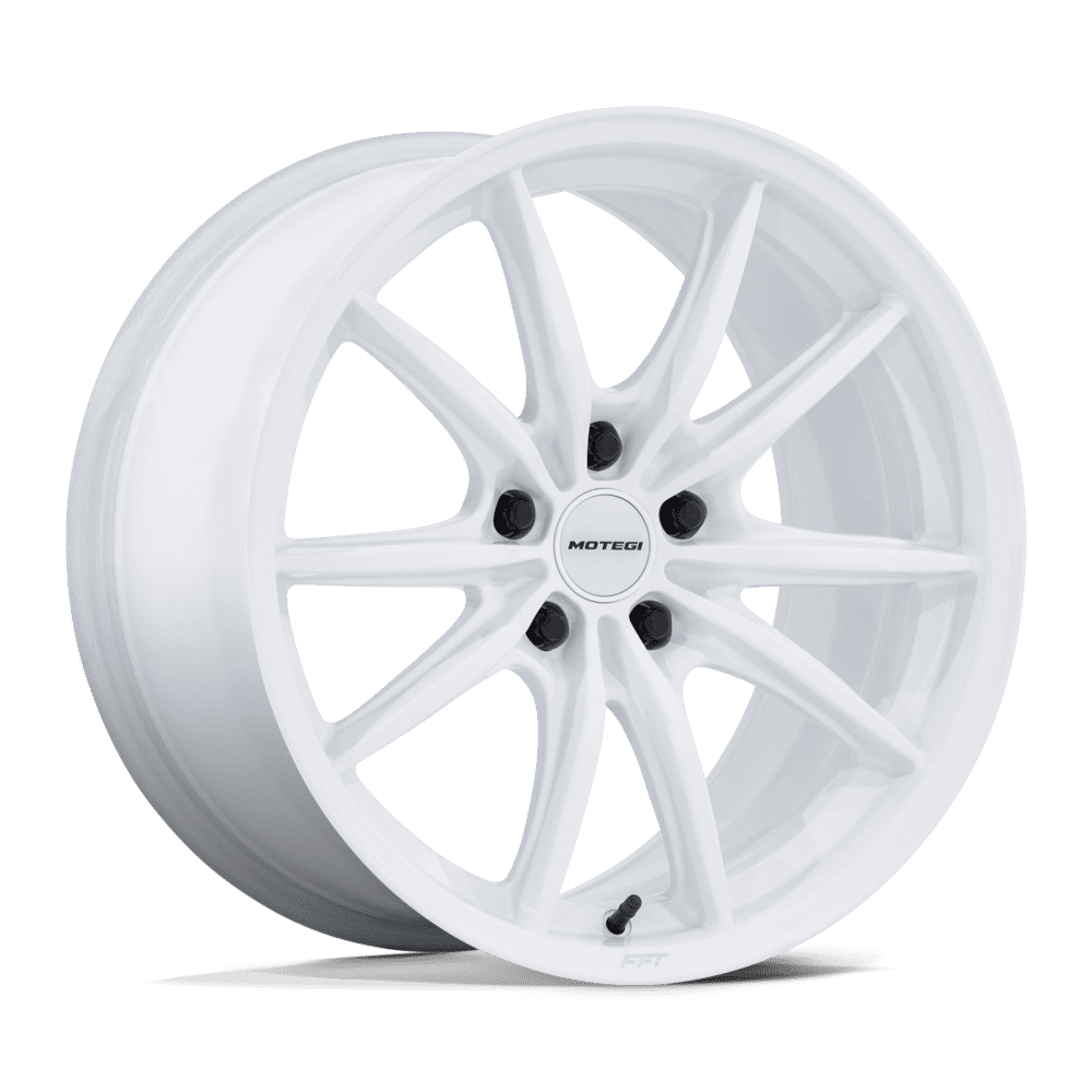 Motegi MR162 ZENTOKU GLOSS WHITE Wheel 18x9.5 5X100mm +38 56.15mm