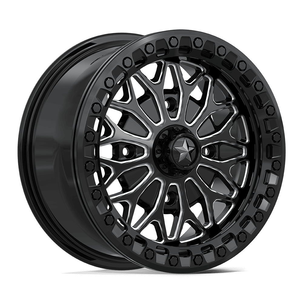 BOLO UTV BL 15X7 4X110 86 +38 G-BLK-MILL