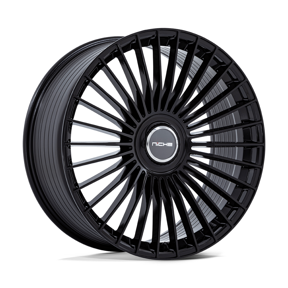 Niche 1PC NC282 SERENE GLOSS BLACK Wheel 21x10.5 5X112/5X120mm +38 72.56mm