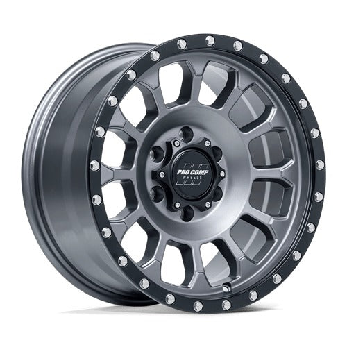 ROCKWELL 17X8.5 5X5 71 +0 M-GREY BLK