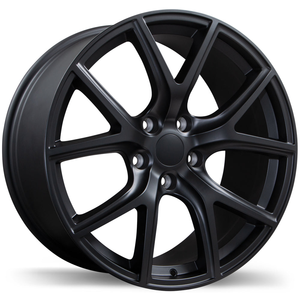R217A 20x9.0 5x127mm ET+34 71.5 bore Black Wheel