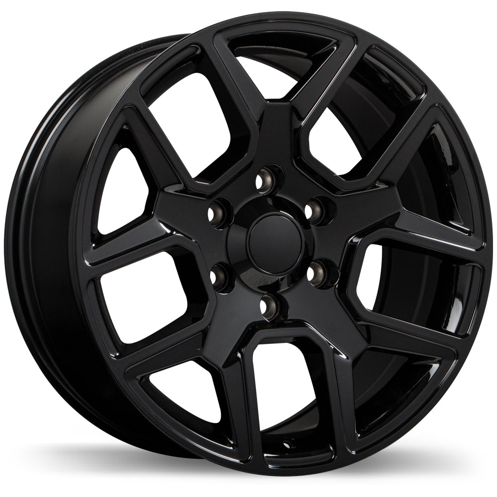 R220 20x9.0 6x139.7mm ET+18 78.0 bore Black Wheel