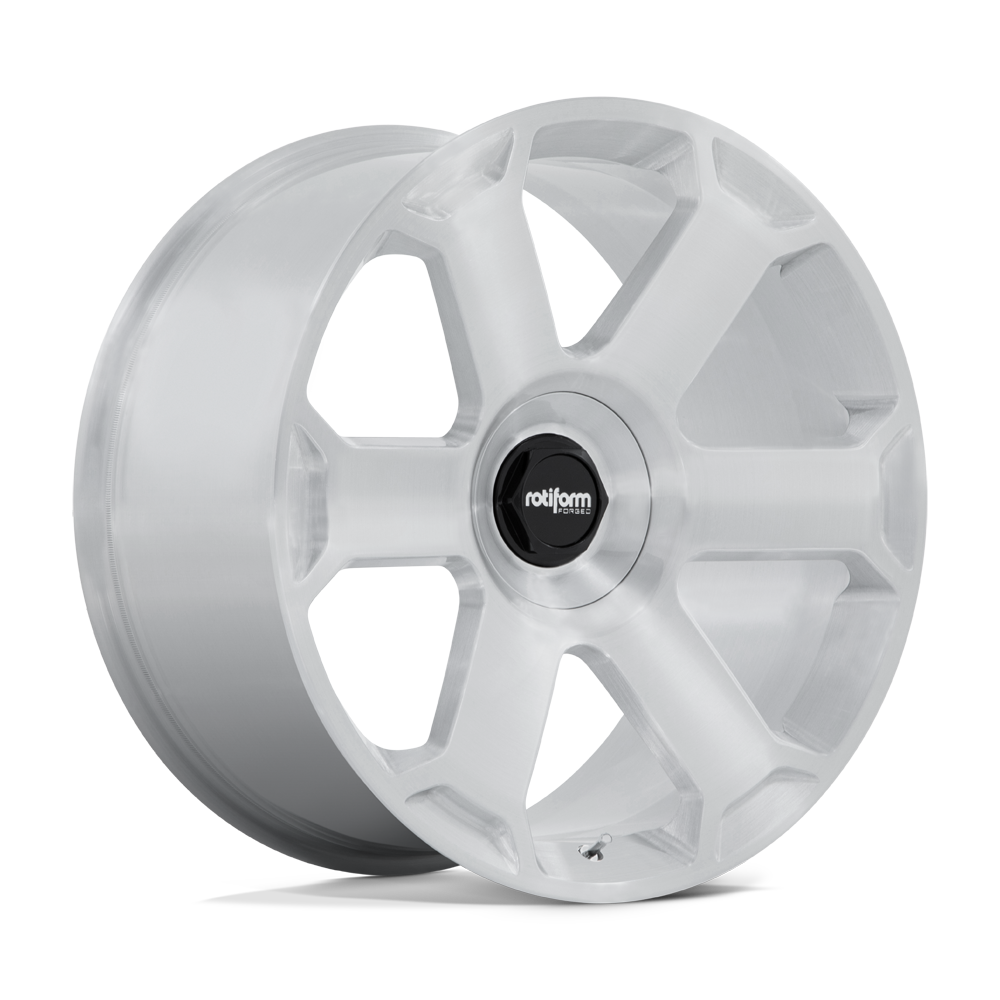 Rotiform AVS BRUSHED SILVER Wheel 22x10.5 5X112mm +10 66.56mm
