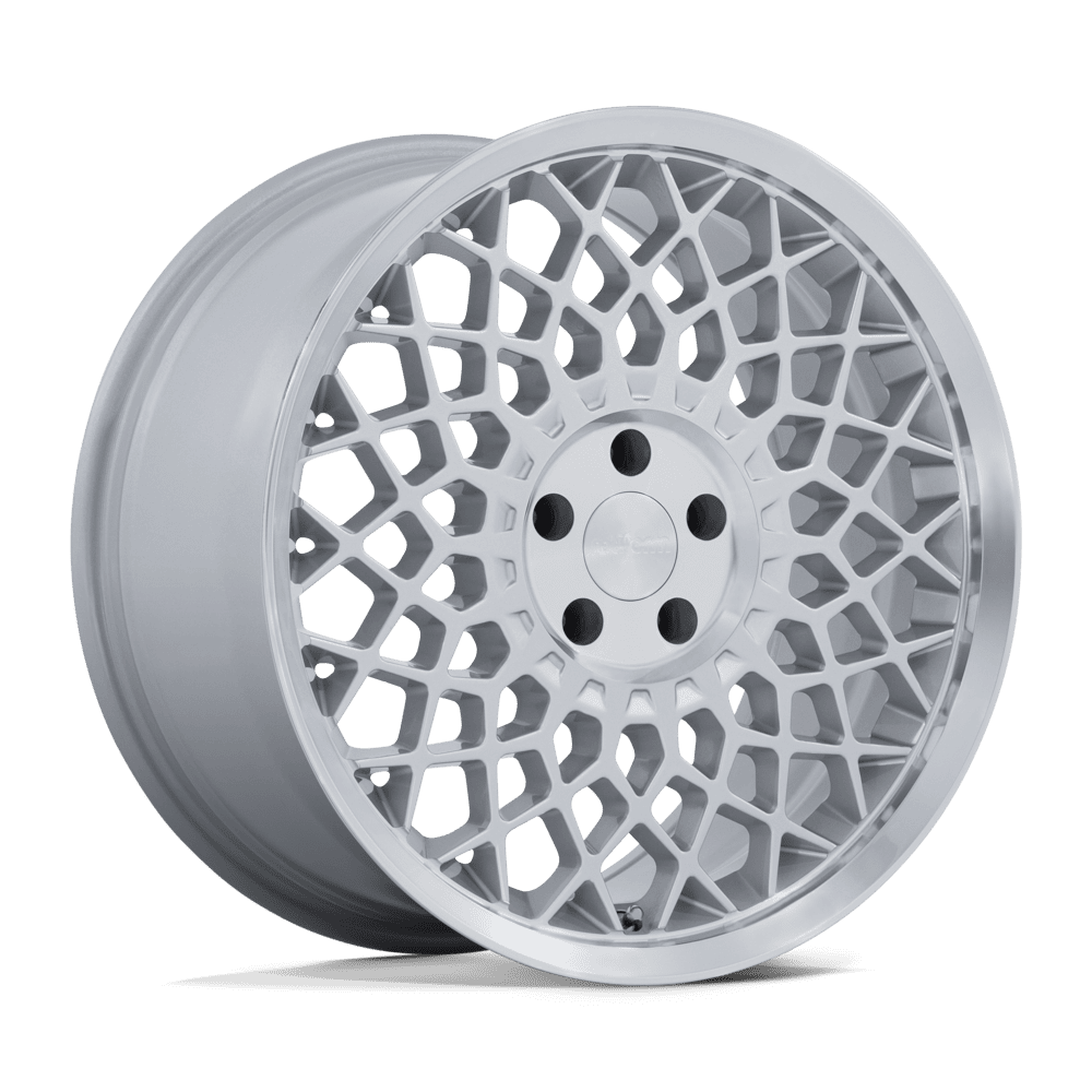 Rotiform RC212 CJJ GLOSS SILVER W/ MACHINED LIP Wheel 18x8.5 5X120mm +35 74.1mm