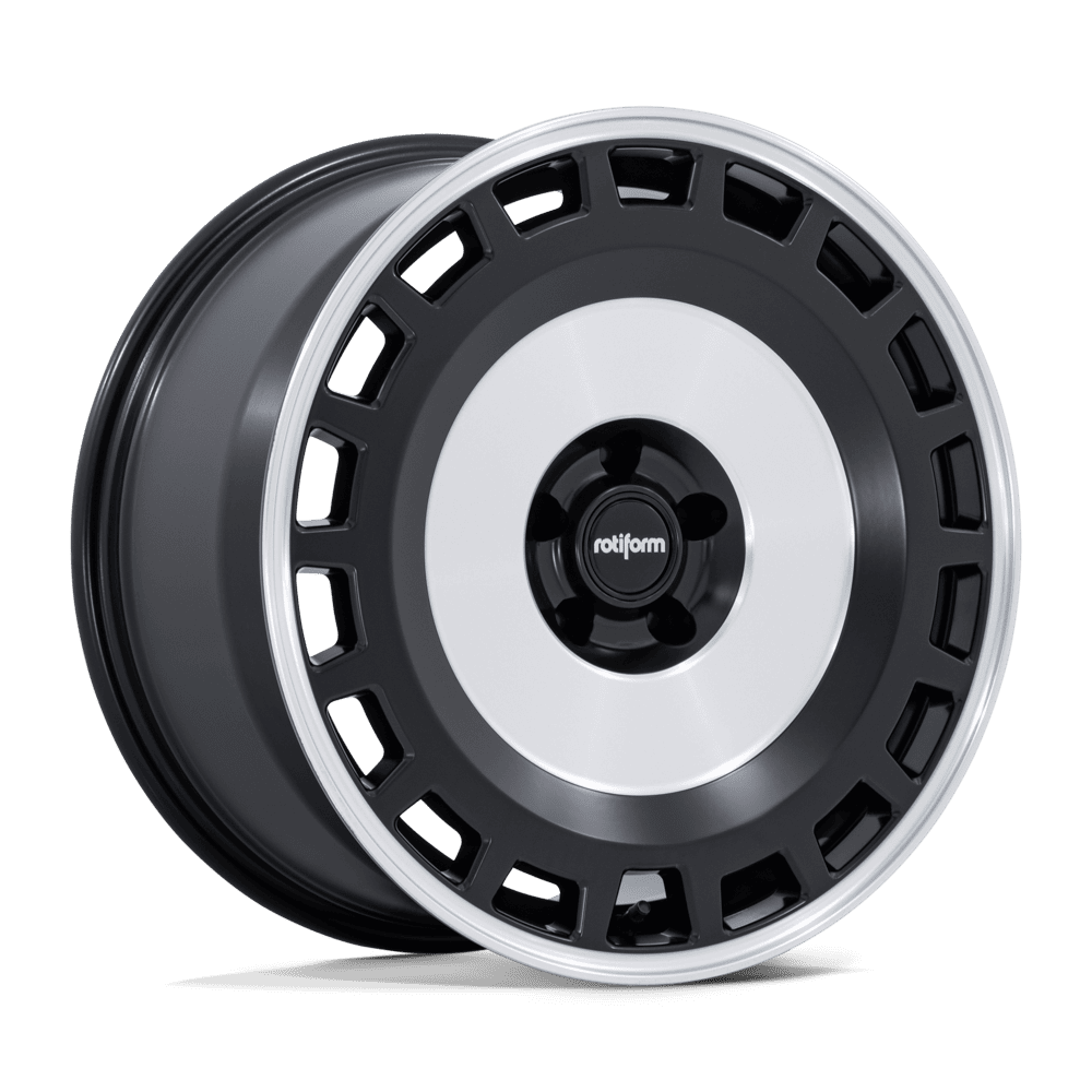 Rotiform RC213 ZBF MATTE BLACK W/ MACHINED FACE Wheel 18x9.5 5X120mm +38 74.1mm
