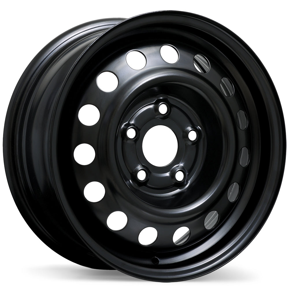 Steel Wheel 15x6.0 5x114.3mm +45 64.1mm BLK