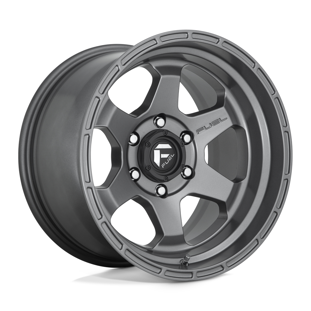 Fuel 1PC D665 SHOK MATTE ANTHRACITE Wheel 17x10 6X139.7mm -18 106.1mm