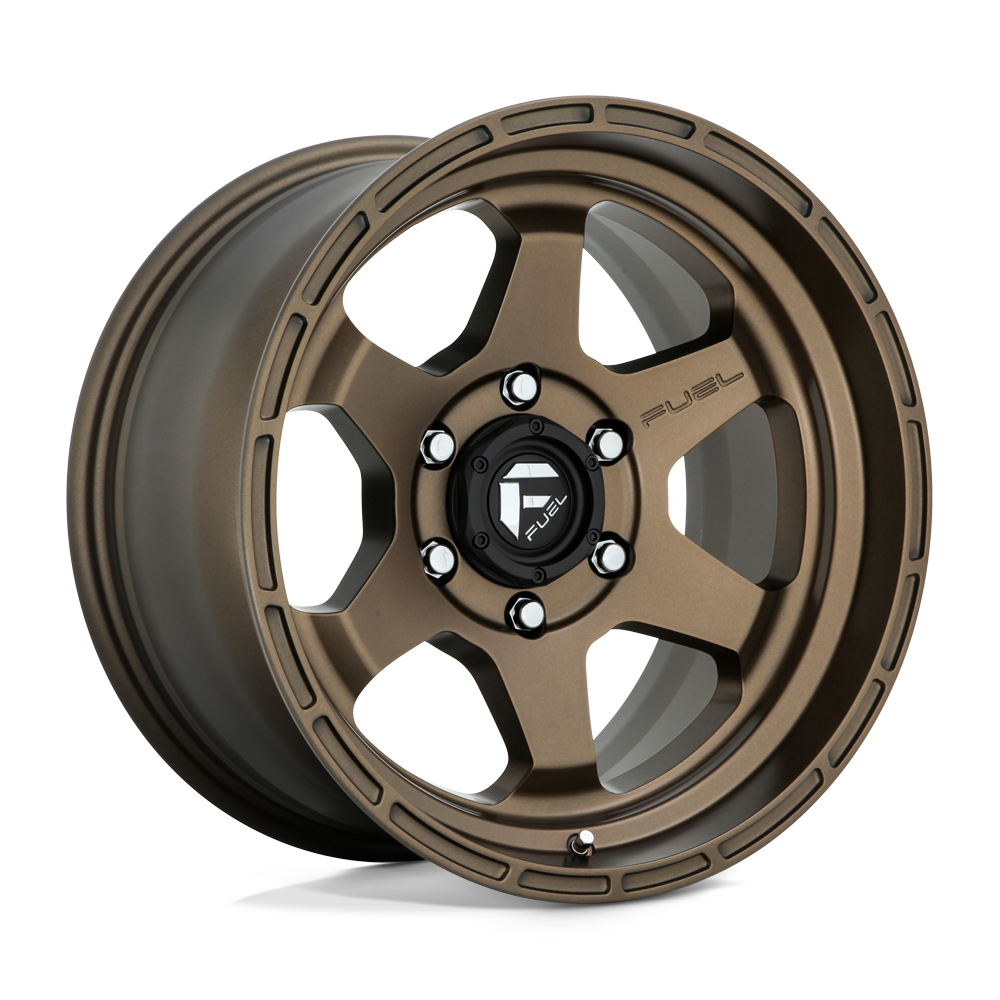 Fuel 1PC D666 SHOK MATTE BRONZE Wheel 18x9 6X139.7mm -12 106.1mm