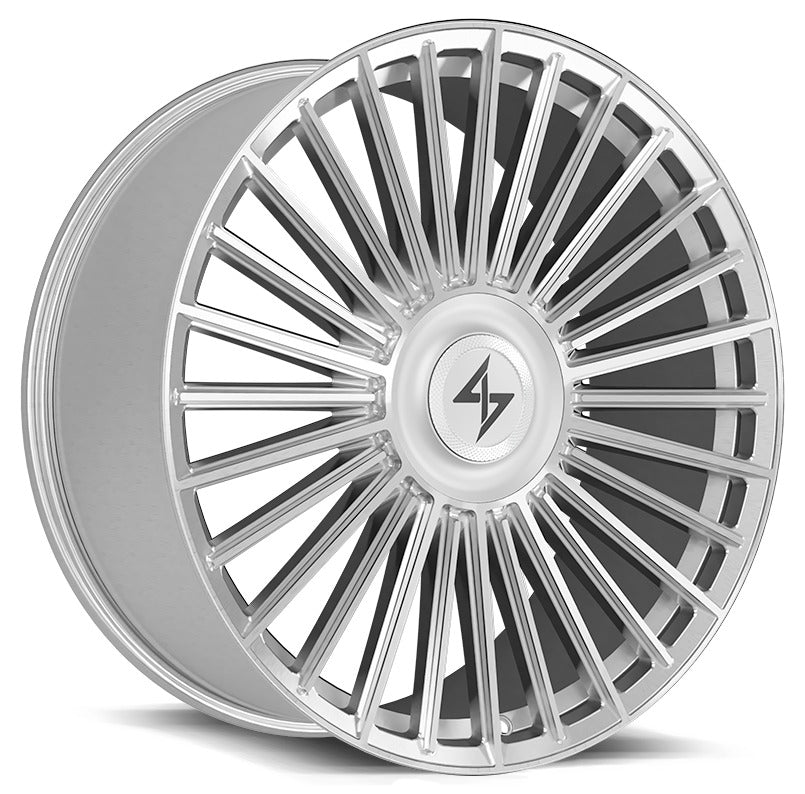 Sentali Luxx Spectre 24x10 5x127/5x120 30 Brushed Silver