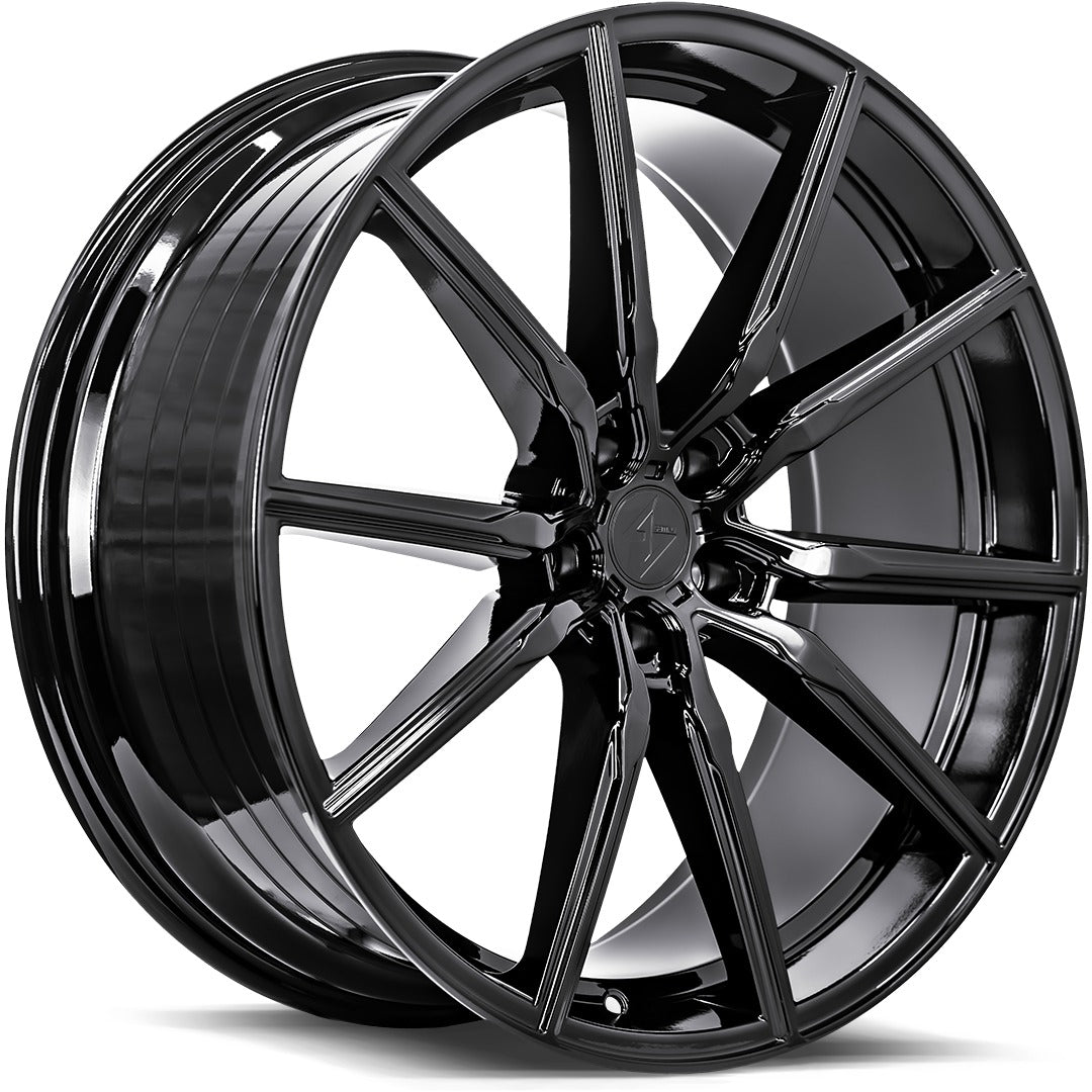 Sentali Street SS1 17x7.5 5x114.3 35 Gloss Black