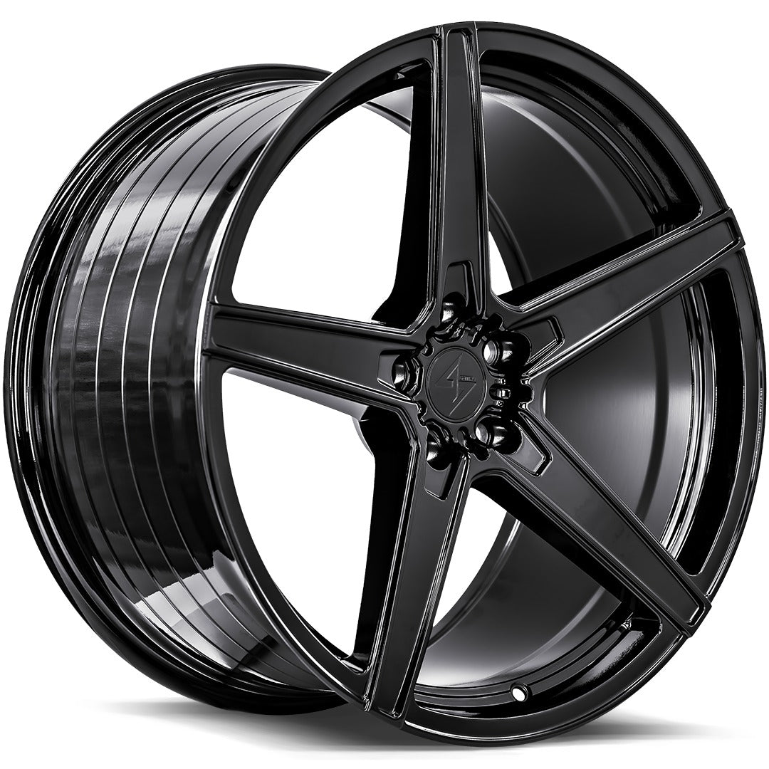 SS4 18x8.5 5x112 +42 Gloss Black