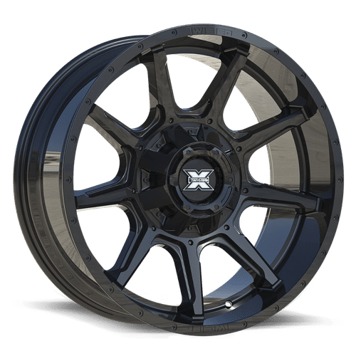 TWISTED OFF-ROAD TW2 Gloss Black Wheel 22x12 8X165.1mm -44 0mm